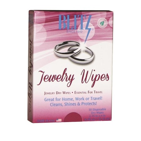 Blitz 2017 Dry Wipes Jewelry Cleaner